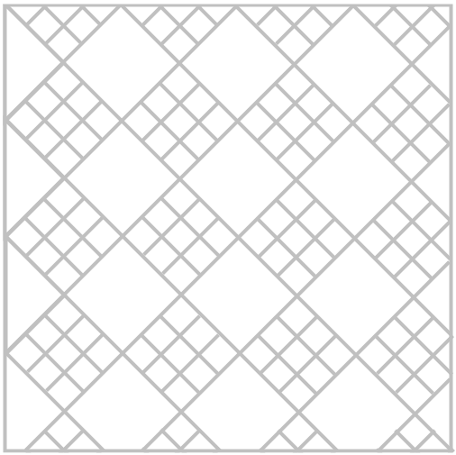Checkered paver or concrete stone design, pattern, layout