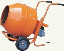 5 cu. ft. wheelbarrow portable electric cement mixer
