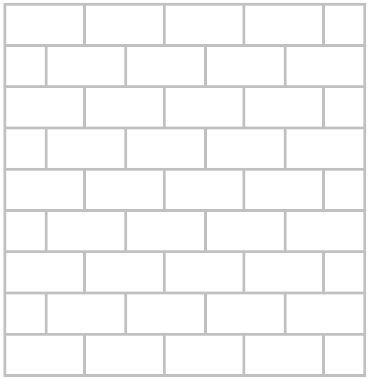 Bricks Horizontal paver or concrete stone design, pattern, layout