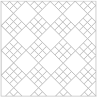 Checkered paver & concrete stone; design, pattern, layout