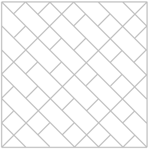 Lace paver or concrete stone design, pattern, layout